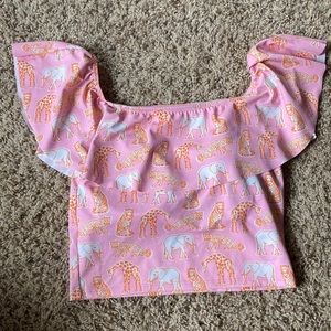 Kortni Jeane swim top